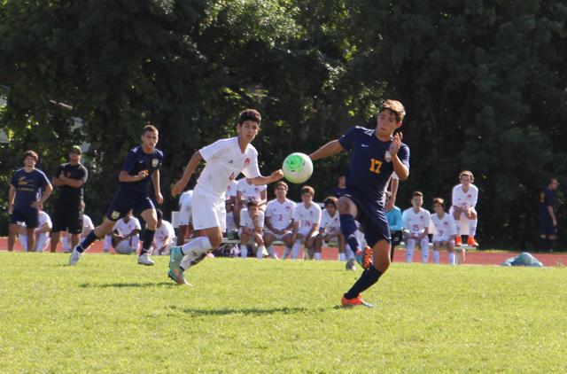 Gables Boys Soccer Takes on Coral Park 5-2