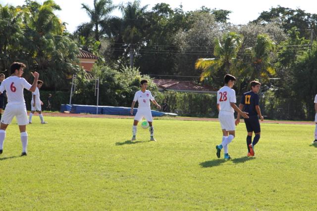 Gables Boys Soccer Takes on Coral Park 5-2