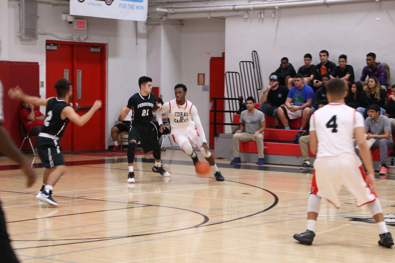 Gables Beats the Falcons in Varsity Game