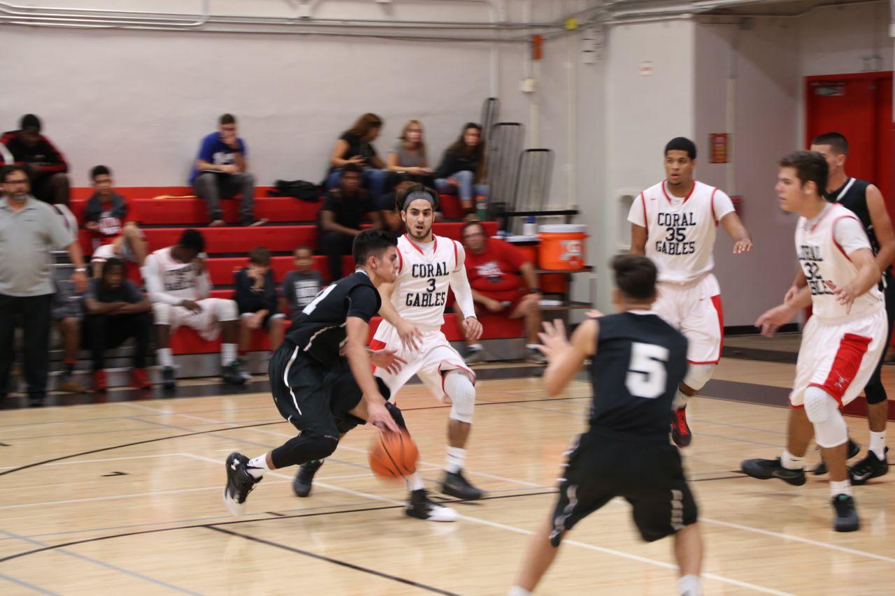 Gables Beats the Falcons in Varsity Game