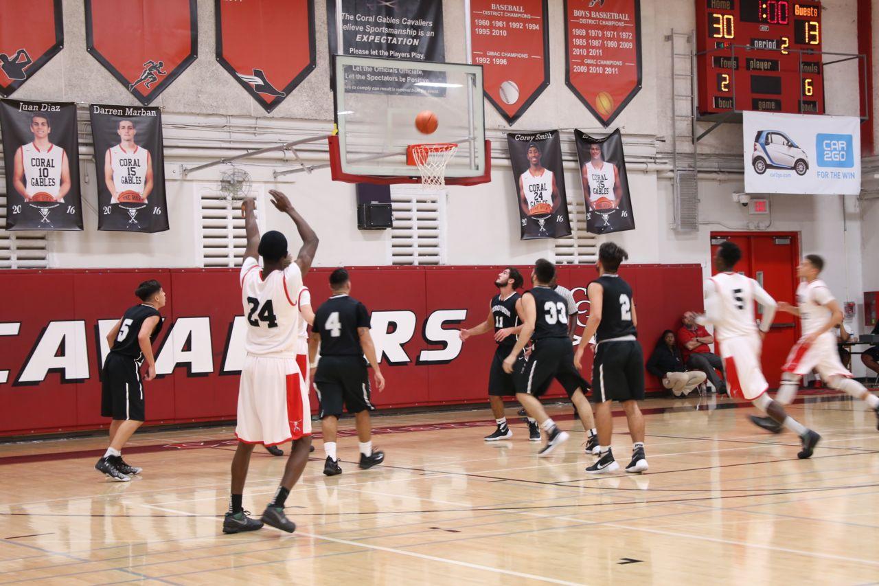 Gables Beats the Falcons in Varsity Game