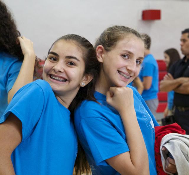Students Show Their Club Pride
