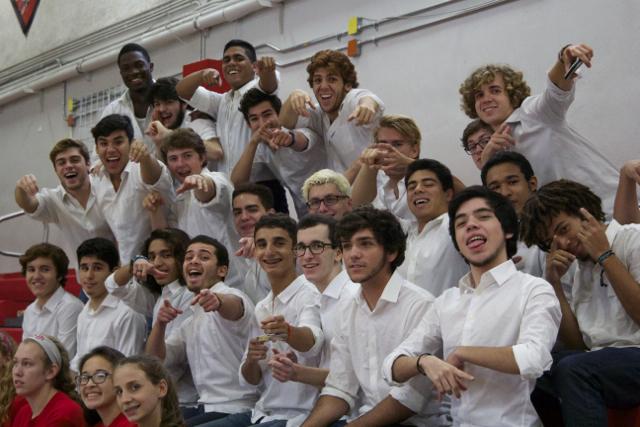 Students Show Their Club Pride