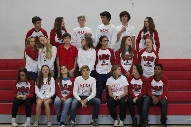 Students Show Their Club Pride