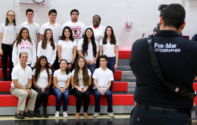 Students Show Their Club Pride
