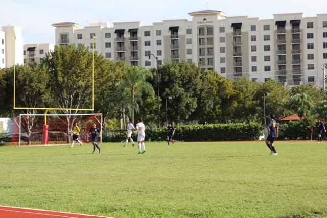Gables Boys Soccer Takes on Coral Park 5-2