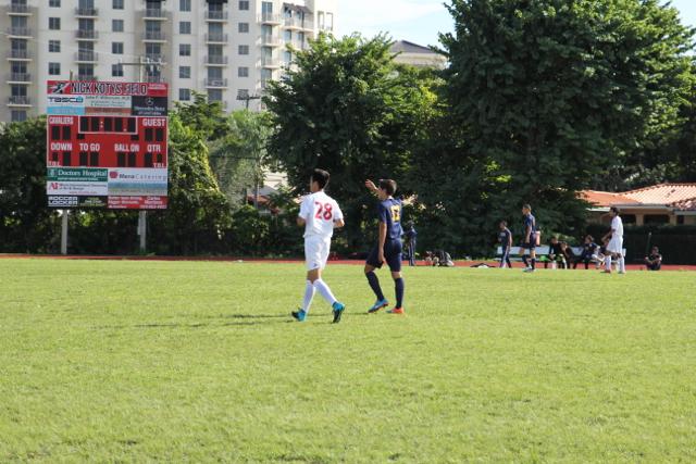 Gables Boys Soccer Takes on Coral Park 5-2