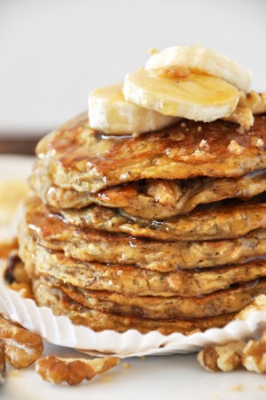 Try banana pancakes for a healthy and great alternative to everyday pancakes. 