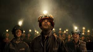 In the movie, the faces of the miners when they see that the cave-in has blocked the exit.