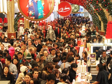 Just a glance at what stores on Black Friday look like.