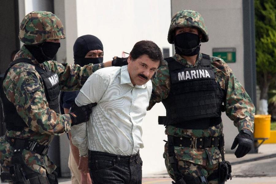 "El Chapo" has been captured only 6 months after his escape from prison last year.