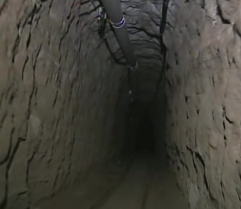 This is the tunnel that el Chapo used to escape the high-security prison 6 months ago.