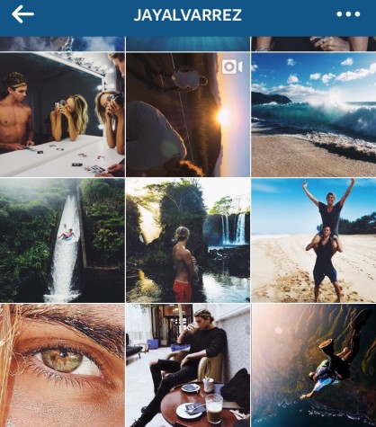 Jay Alvarrez documents his life in photos through his Instagram account 