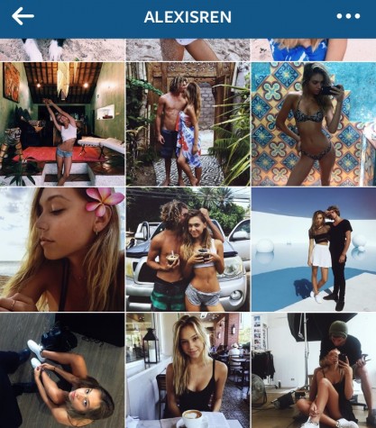 Alexis Ren always makes sure to posts pictures of her enjoying life and living in the moment 