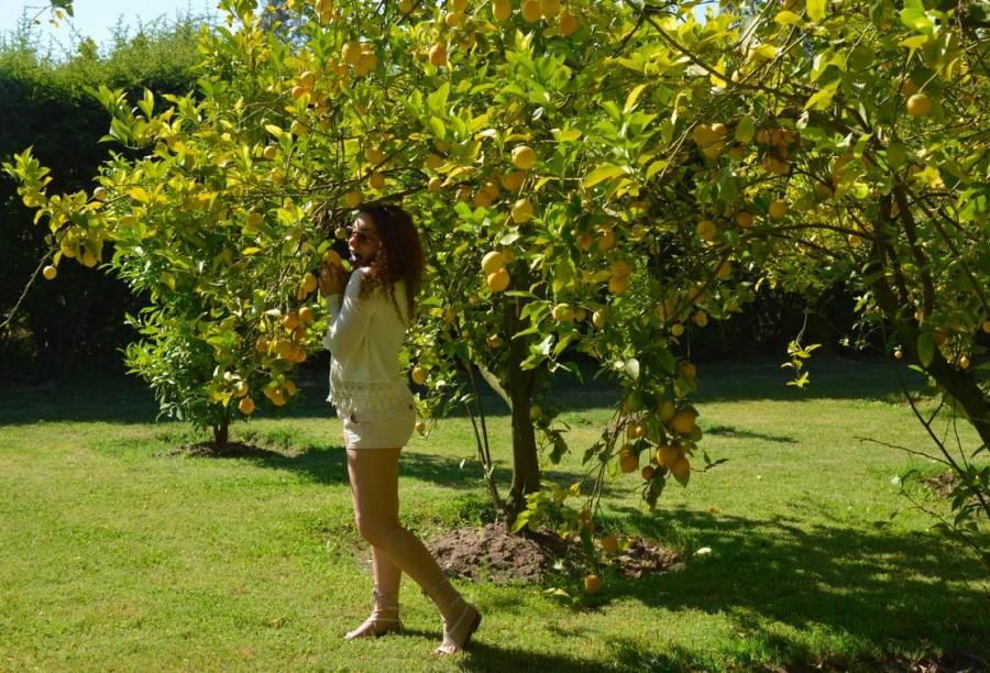 Junior Sabryna Gonzalez enjoying Chile's beautiful nature.