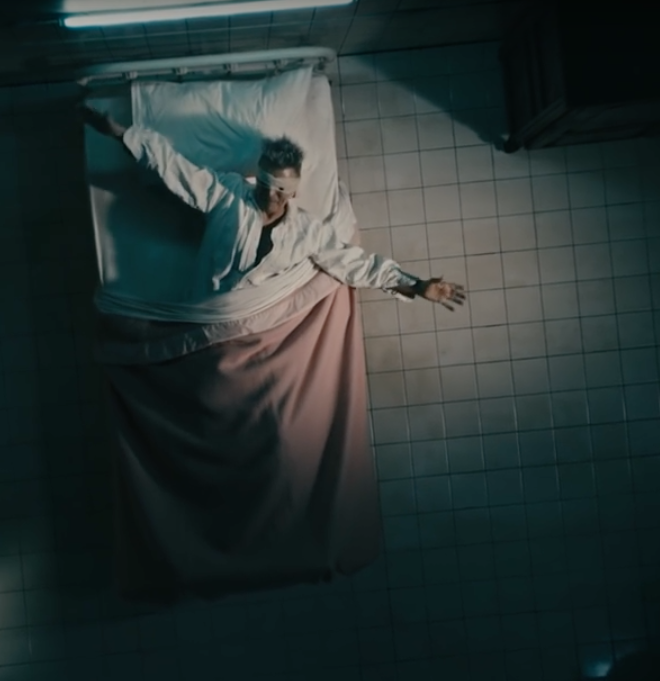 Fans are haunted by the dark scenes depicted in the Lazarus music video.