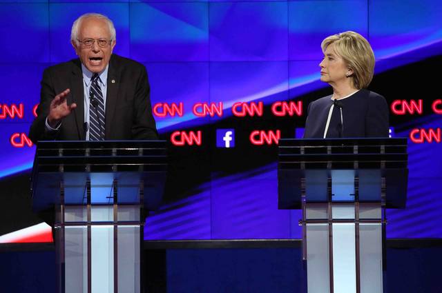 Confrontaciones entre Hillary y Sanders.