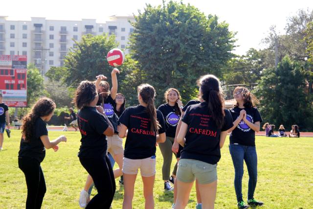 CAF&DM Students Bond at Field Day