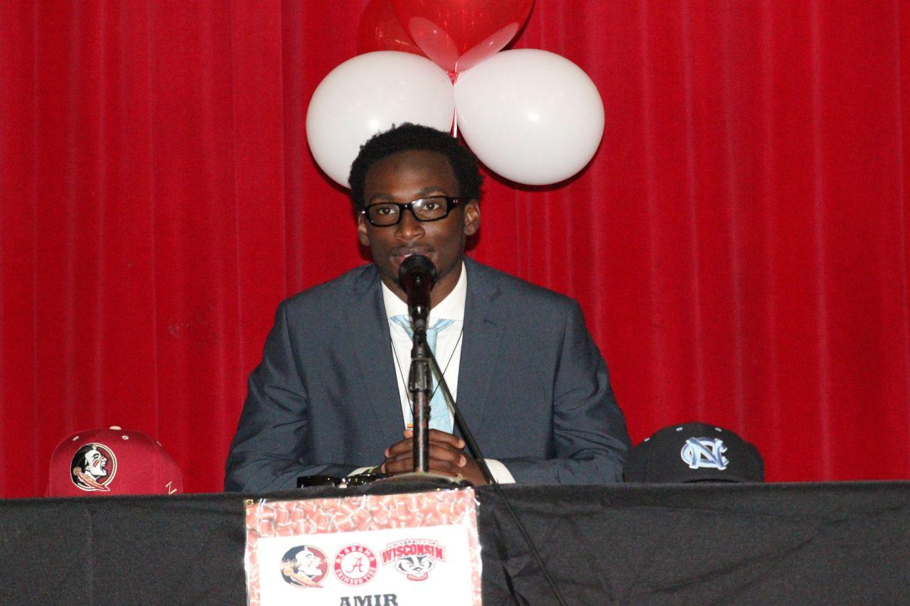 Cavalier Football Seniors Sign to Respective Colleges