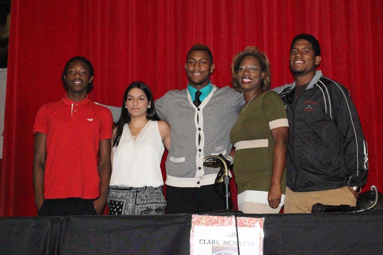 Cavalier Football Seniors Sign to Respective Colleges
