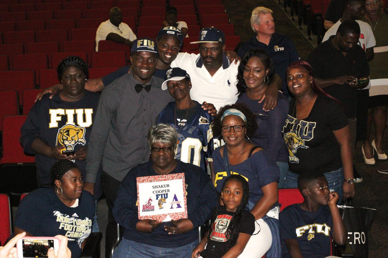 Cavalier Football Seniors Sign to Respective Colleges