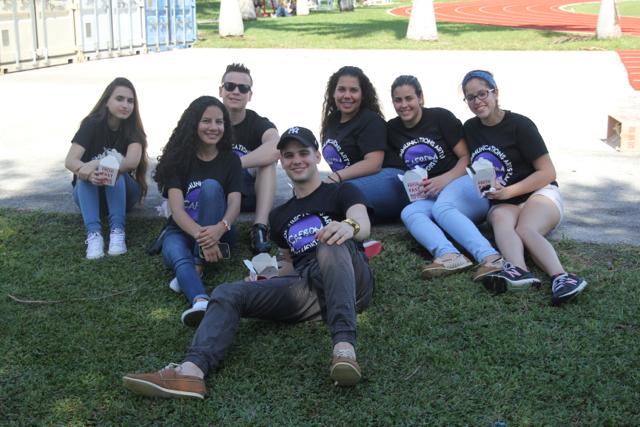 CAF&DM Students Bond at Field Day