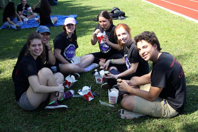CAF&DM Students Bond at Field Day