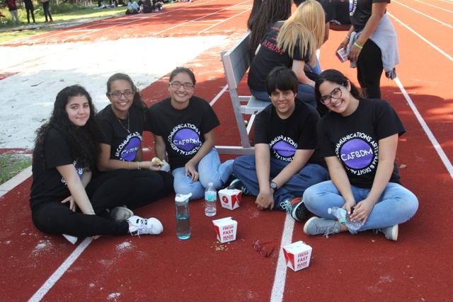 CAF&DM Students Bond at Field Day