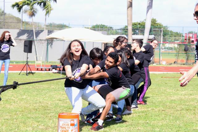 CAF&DM Students Bond at Field Day