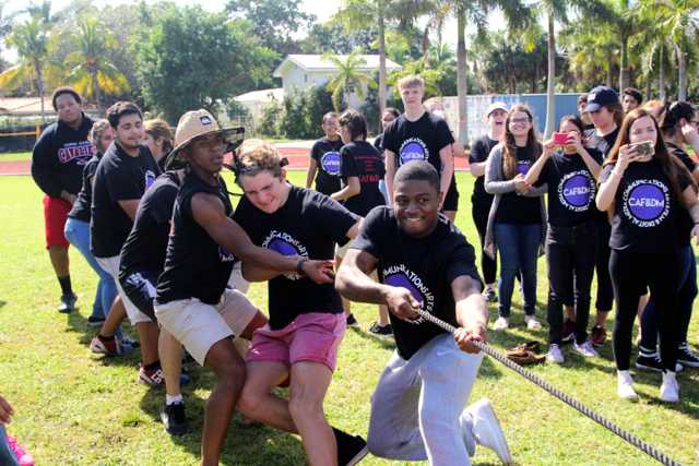 CAF&DM Students Bond at Field Day