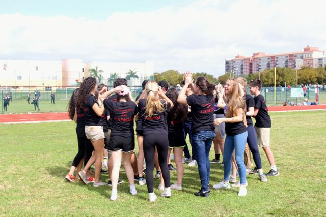 CAF&DM Students Bond at Field Day