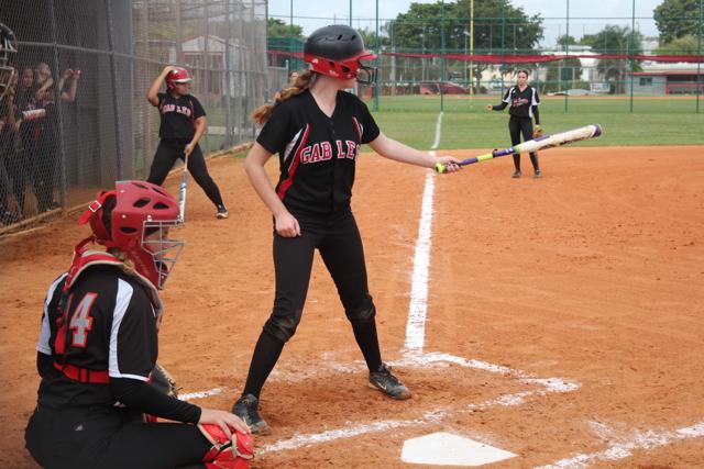 Lady Cavaliers Softball Team Strike Against Southridge