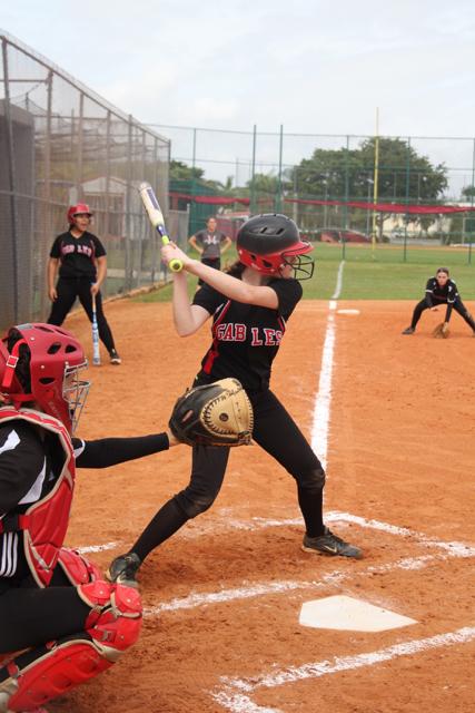 Lady Cavaliers Softball Team Strike Against Southridge