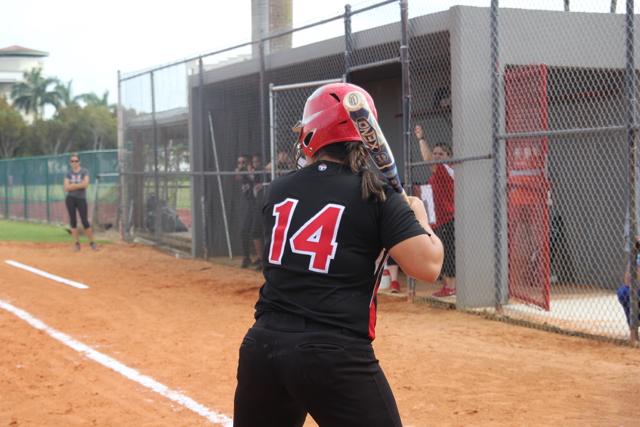 Lady Cavaliers Softball Team Strike Against Southridge