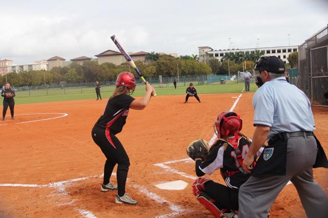 Lady Cavaliers Softball Team Strike Against Southridge