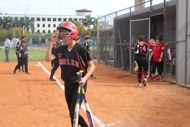 Lady Cavaliers Softball Team Strike Against Southridge
