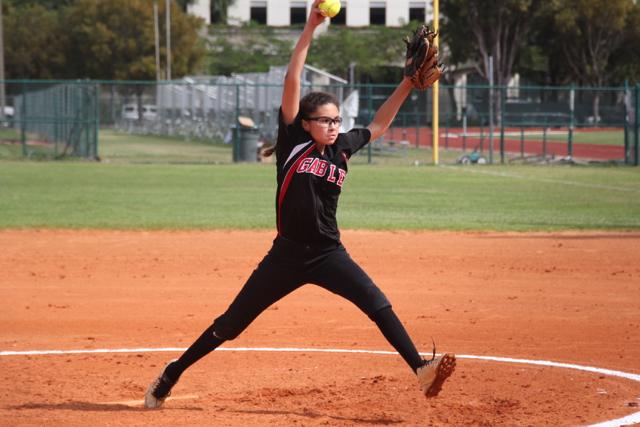 Lady Cavaliers Softball Team Strike Against Southridge