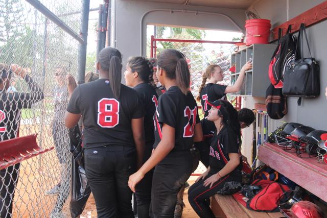 Lady Cavaliers Softball Team Strike Against Southridge