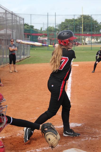 Lady Cavaliers Softball Team Strike Against Southridge
