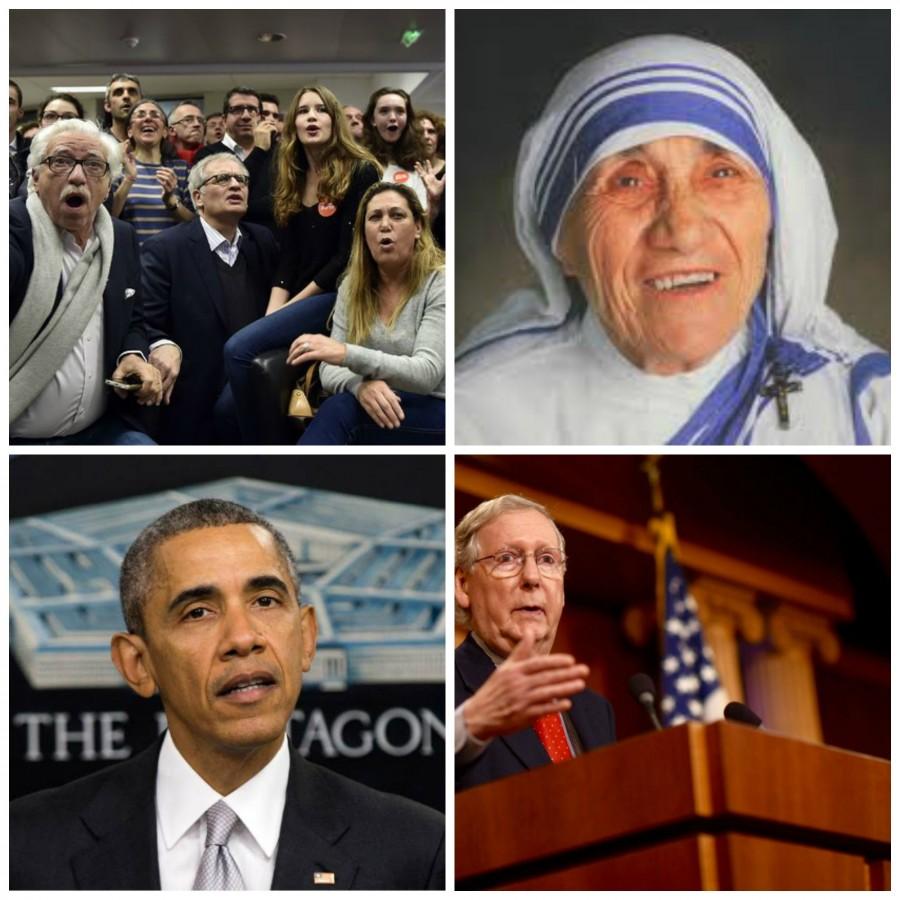 National Front Party loses in France, Mother Teresa to be a saint, US striking harder against ISIS, Congress budget approved and more in this weeks recap.