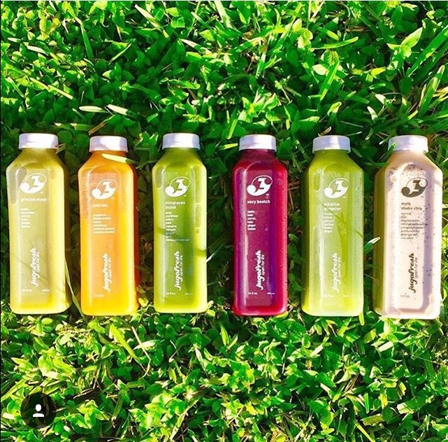 Don't have time to use the juicer? Just pick up a JugoFresh drink and your ready to go!