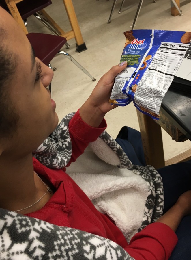 Sophomore Amaya Mootry is taking a closer look at calorie counts after finding out how they're calculated.