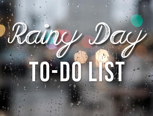 Don't let rain mess your day up, know what to do when it strikes.