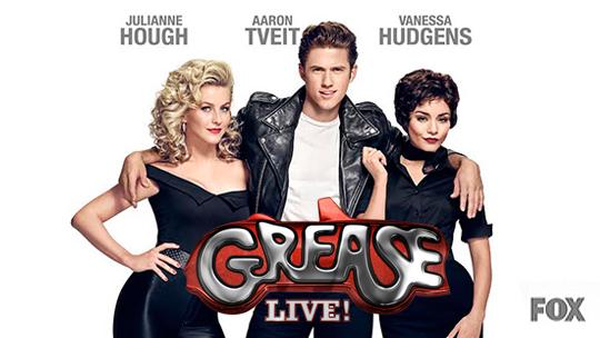 The poster for Grease: Live is similar to the original movie poster.