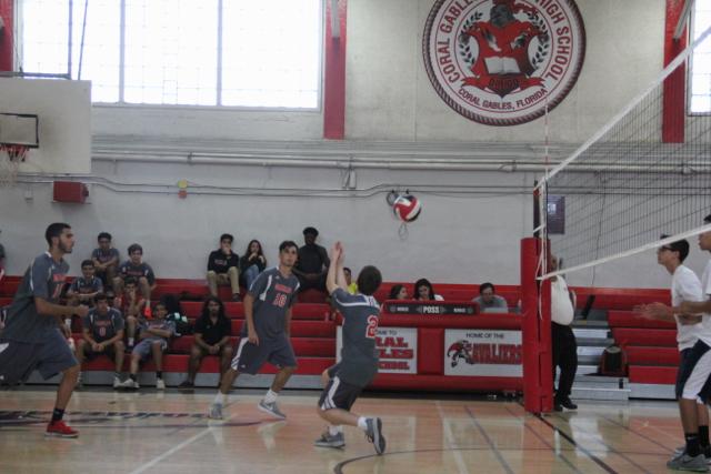 Boys JV Volleyball Takes A Loss Against Coral Park Rams