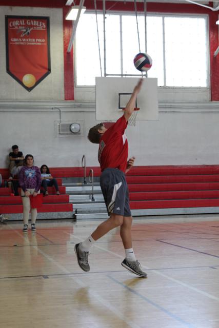 Boys JV Volleyball Takes A Loss Against Coral Park Rams