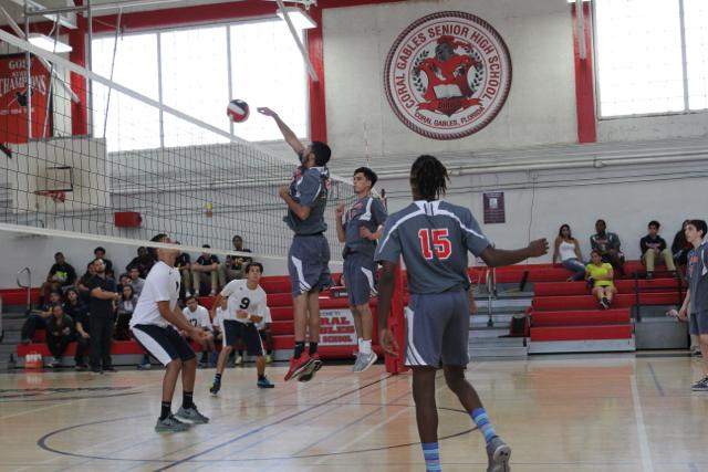 Boys JV Volleyball Takes A Loss Against Coral Park Rams