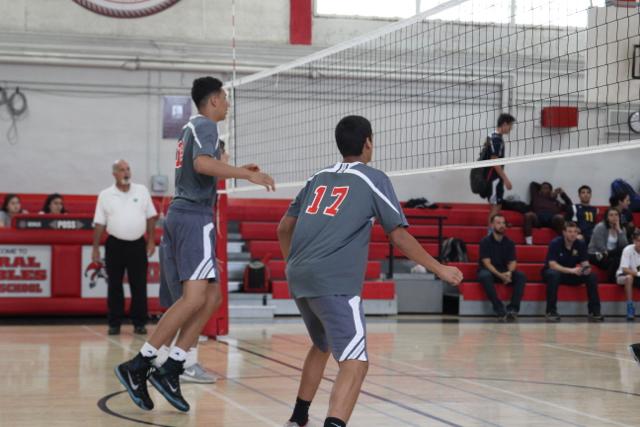 Boys JV Volleyball Takes A Loss Against Coral Park Rams