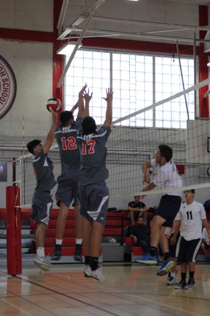 Boys JV Volleyball Takes A Loss Against Coral Park Rams