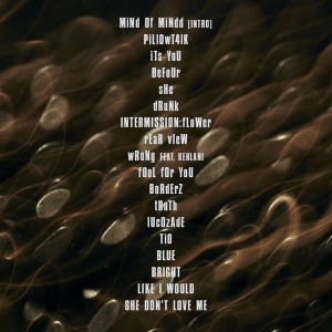 The tracklist of Mind of Mine. 